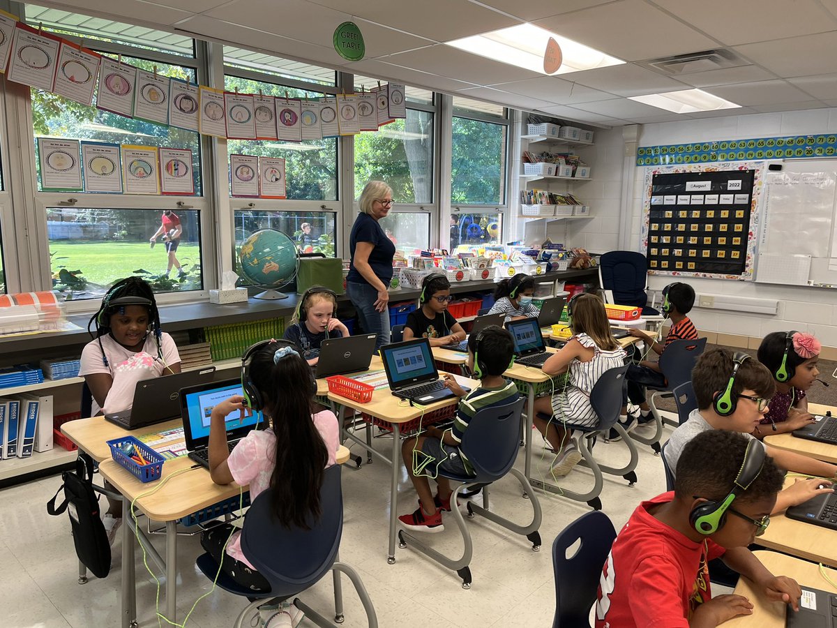 MrsCufaudeAV2's tweet photo. MAP Reading Fluency testing going on! I have some rockin’ readers! https://t.co/UdaT5PVWLg