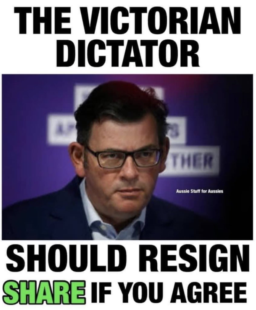 sackdanandrews's tweet photo. @DanielAndrewsMP https://t.co/SabdzHxRxB