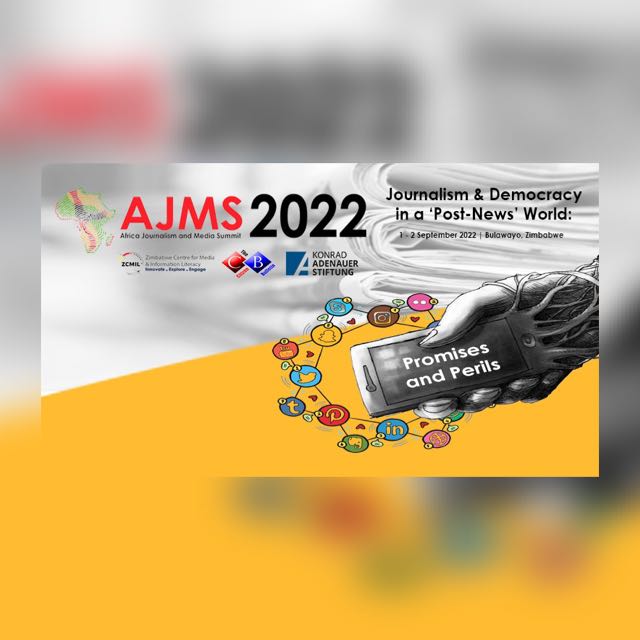 BesanaMail's tweet photo. #AJMS Second half of the Second and Final day of the Africa Journalism and Media Summit @Centre4MediaZIM @The_CBNews @KASonline @calvin_manika https://t.co/4C6bRfslja