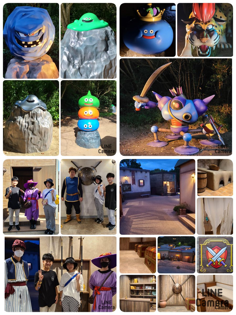 今回は、暗くなるまでクリアせずに待ちました❗
ライトアップされた町並みやモンスターの写真を撮れて大満足❗
ドラクエしたことない娘が一番楽しんでいました😁
#ニジゲンノモリ
#ドラゴンクエストアイランド
#ドラゴンクエスト