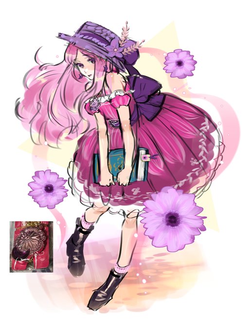 そしてこっちも上げる
セボンスターチャレンジのピンク紫な女の子
ガーベラと月が可愛いデザインのやつ!🌼
キラキラで可愛いのだ…✨

#セボンスターチャレンジ 