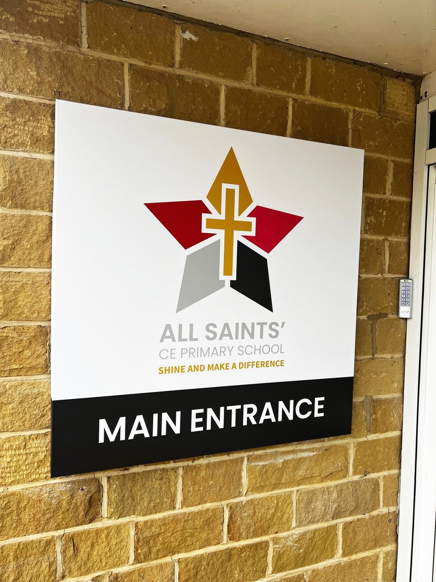 5 Stars for All Saints' CE Primary School new branding, signage and wallpaper ⭐️⭐️⭐️⭐️⭐️

Designed, printed and installed by Print Bureau!

See our website for more examples of our beautiful branding and signage: printbureau.co.uk/our-work/