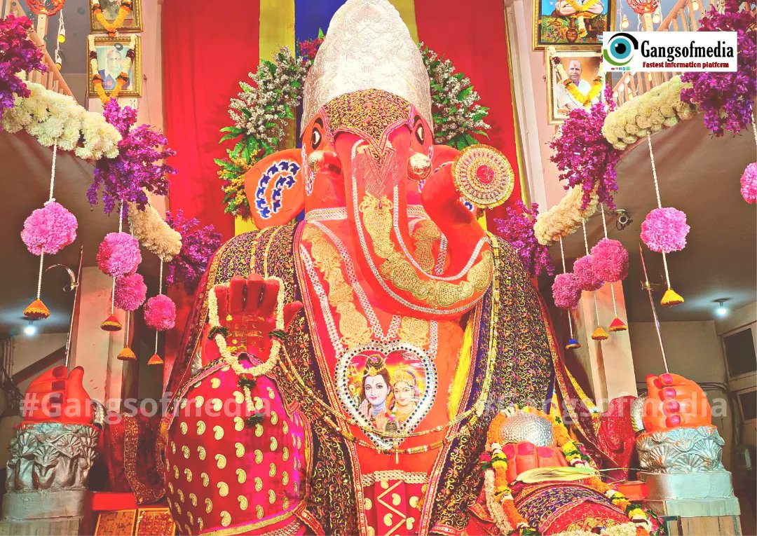 gangsofmedia's tweet photo. विशेष दर्शन : श्री बड़ा गणपति जी इंदौर
#badaganpati #GaneshChaturthi2022 #gangsofmedia #indore #badaganpatimandir https://t.co/c5fIQxrwVe