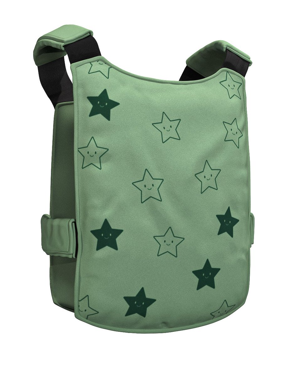 chairboxdesign's tweet image. Toddler bullet proof vest. Because kids are the future. 

#chairbox #designfiction #narrativedesign #warinukraine #fuckputin #fashiondesign #bulletproof #vest