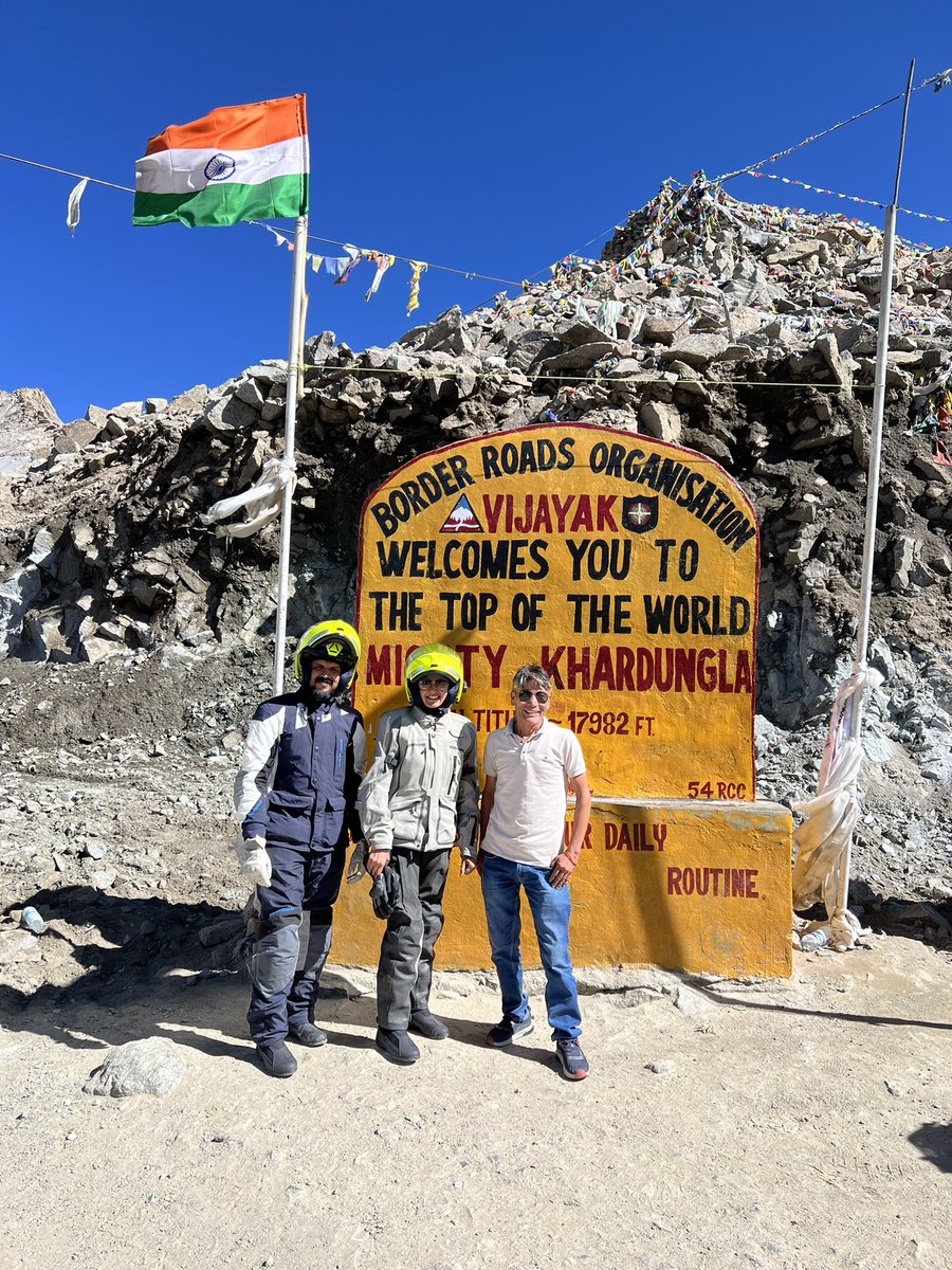 On behalf of Adventure Riders India and Mr. Sarfaraz Khan, we are glad to welcome @ManjuWarrier4 and #bineeshchandra on our current tour of ladakh. Wish you both many more safe miles and plenty more memories!

#adventureridersindia #ajithkumar