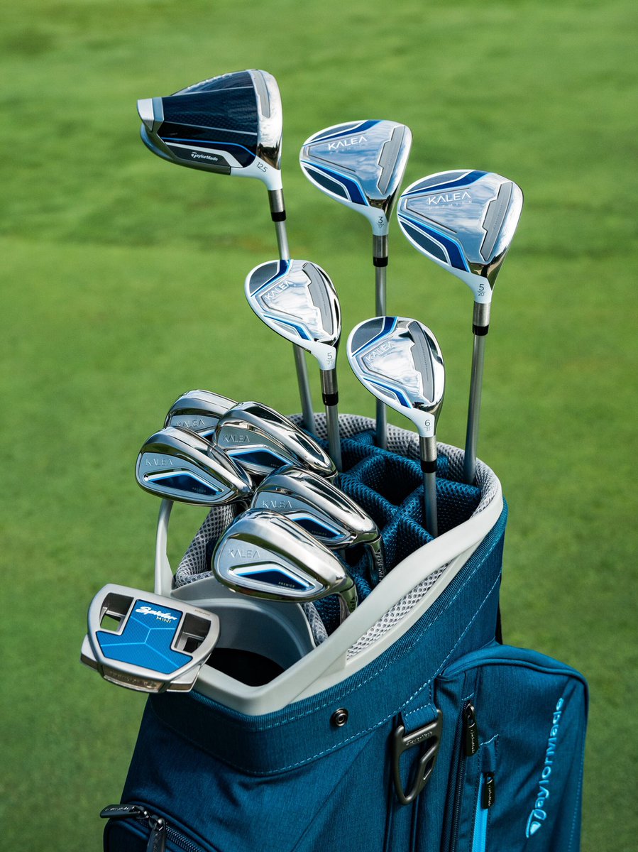1st 👀at the new Kalea Premier Women’s set from <a href="/TaylorMadeTour/">TaylorMadeGolfEurope</a> . 🔥I’m teaming up with them to give away a set of Kalea Premier clubs. To enter, follow <a href="/TaylorMadeTour/">TaylorMadeGolfEurope</a> and myself, like this post and tag your golfing gals who could use this new set. Good Luck