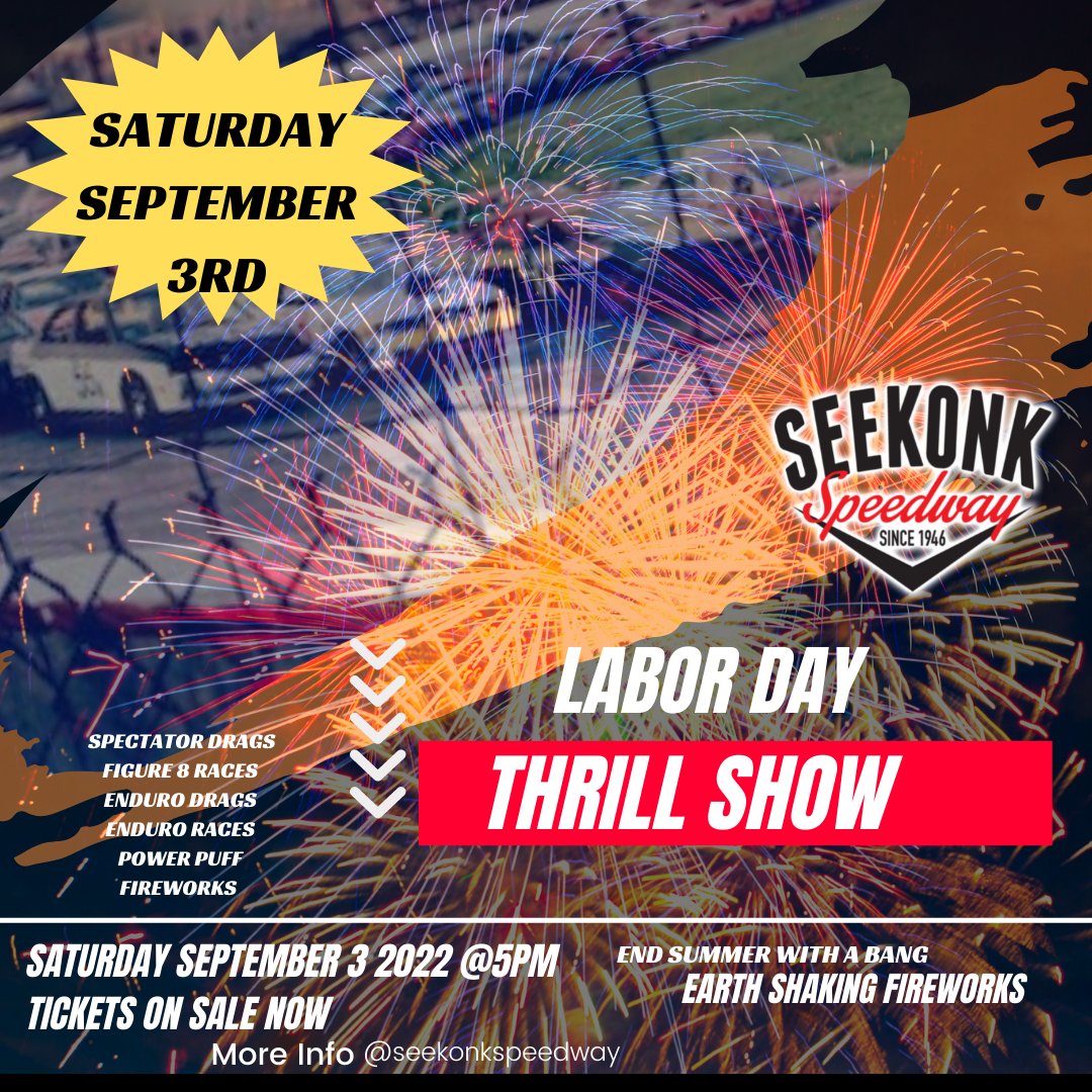 Seekonk Speedway (seekonkspeedway) / Twitter