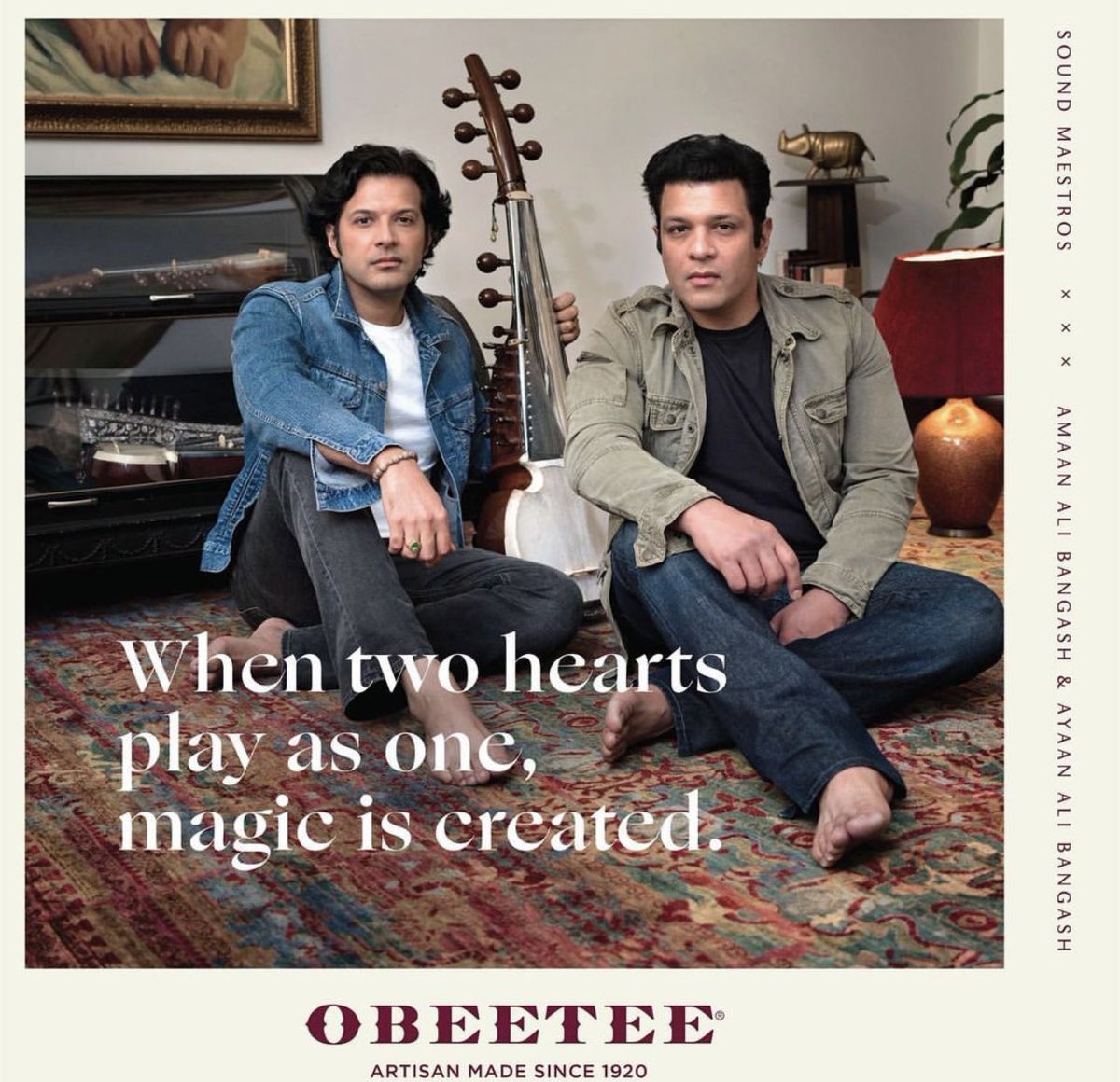 AyaanAliBangash's tweet photo. Concert tonight for @obeeteecarpets in New Delhi #obeetee #carpets https://t.co/ZIvVWXl8sU
