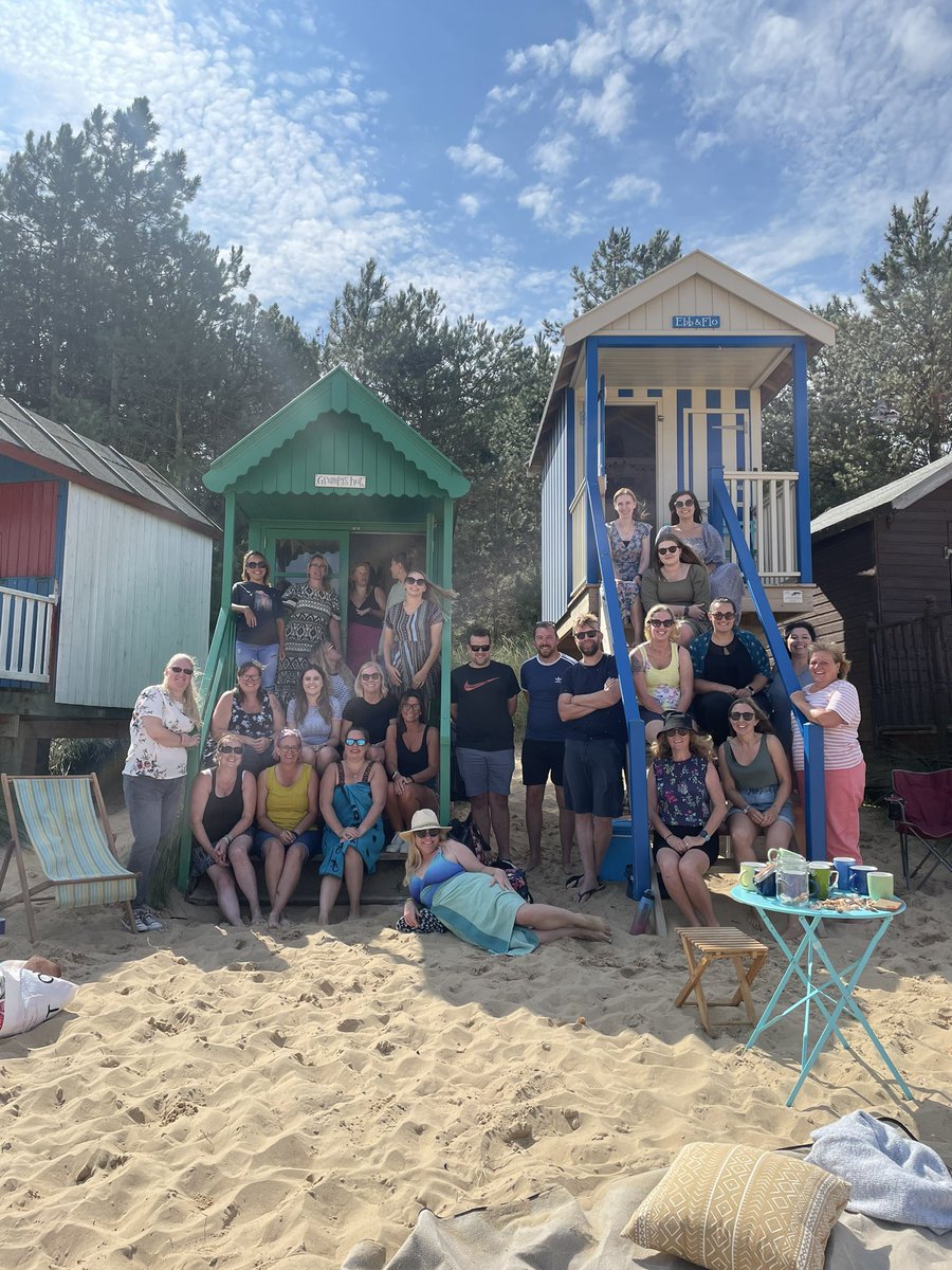 Staff well- being and relationship day ❤️ #Wellbeing #heartwood #community #relationships #happystaff #beach #Outdoors #workfamily #wells #norfolk
