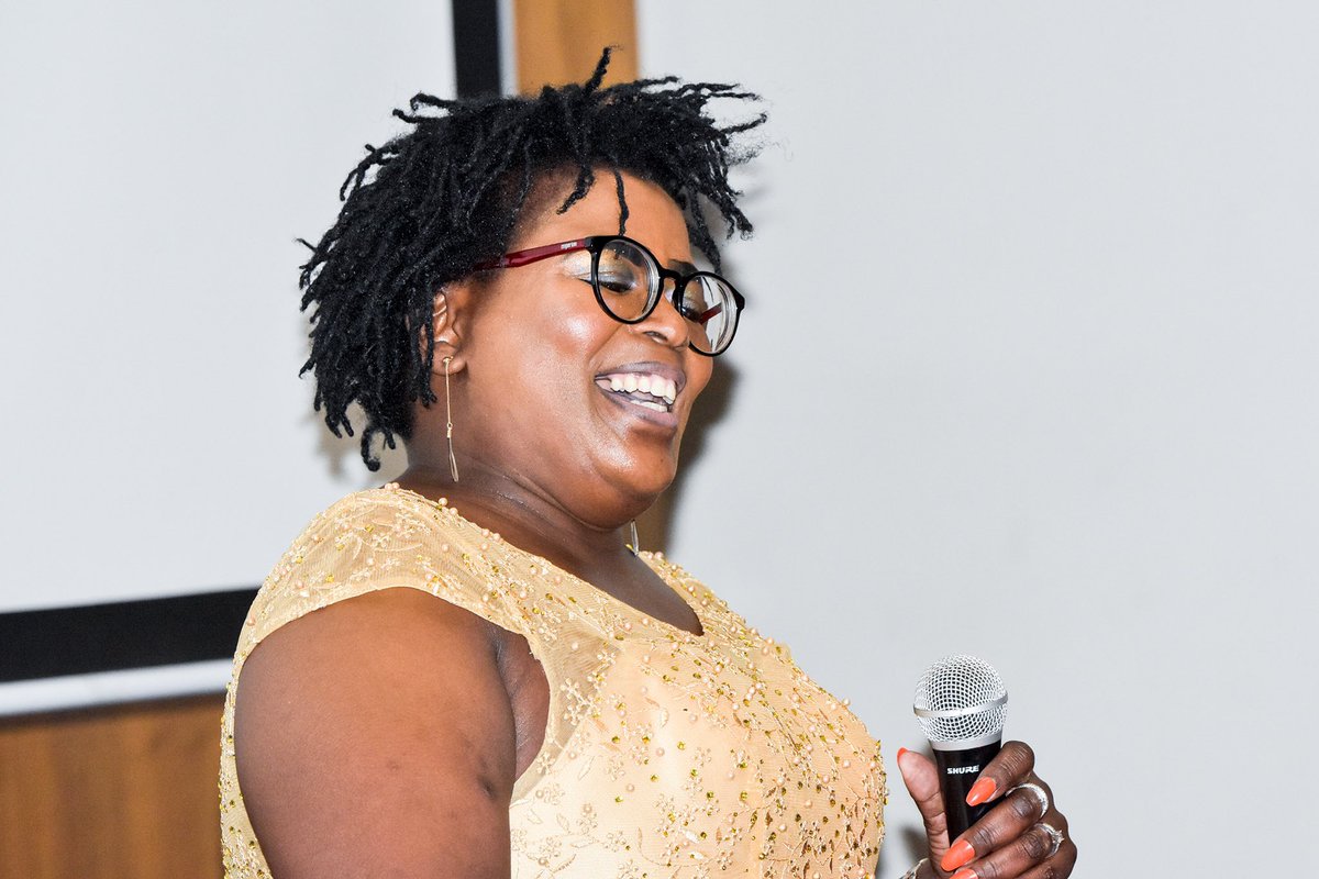 OCJ_RSA's tweet photo. Adv. V Nakale, Acting Director: Case Management Lower Courts, introducing the Women senior managers who presented the 8-Principle Action Plan that are aimed at Promoting Women Empowerment and #GenderEquality in the public service workplace. 
#ocj_rsa #publicservicemonth2022 https://t.co/NnFYVj63Gg