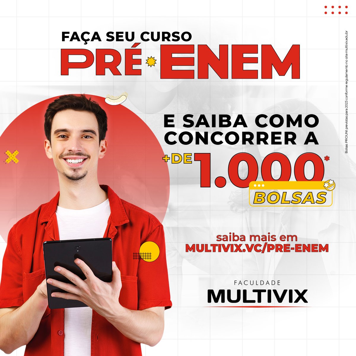 MultivixAfc's tweet image. O ENEM está chegando e é bom começar a se preparar, não é mesmo? 
👉 Saiba mais sobre essa novidade em: multivix.vc/pre-enem

#PreEnem #MTVX #Vestibular #Multivix #Presencial #EAD #Enem