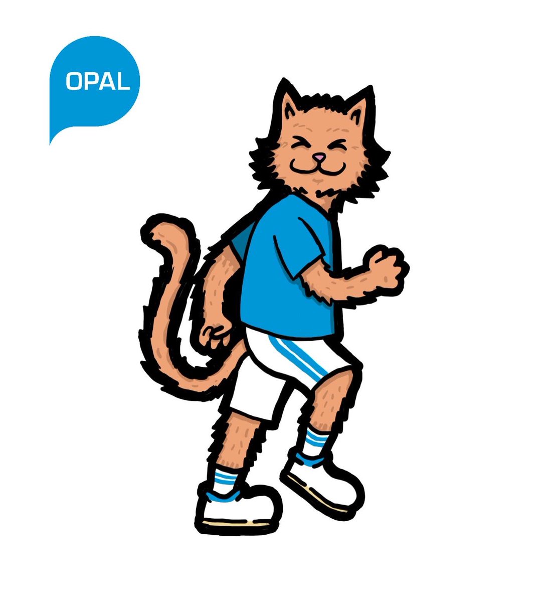 OPAL_Advocacy's tweet photo. Introducing Opie the OPAL Cat, he’ll be keeping track as we step up all the way to 40 miles for STEPtember!
https://t.co/Ej09TuOqYo
#opal #opalcrew #opal40 #learningdisability #inclusion #equality #charity #oldham #healthy #fun #art #procreate #cartoon #cat #mascot #STEPtember https://t.co/pJ7Qo1cHRM