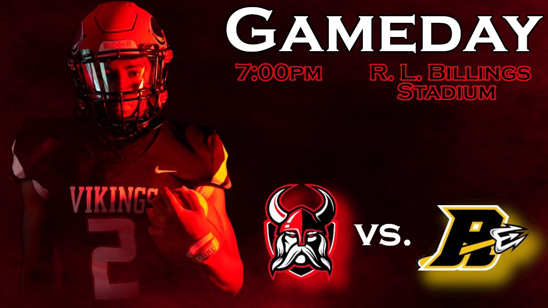 Gameday🏈

Will your Vikings exorcise the Demons of RJR? Findout tonight with kickoff at 7:00pm

Pregame cookout at 5:00🍔🌭

Student Theme: Hawaiian🌊