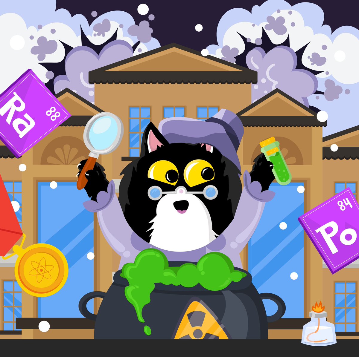 eqinox_nft's tweet photo. Hello everyone !! Loki’s Time Travel Adventures is LIVE ! First Adventure of Loki is #1 Loki meets Marie Curie ! Check this out; 💜🔥 https://t.co/Yh7u80px8z #NFT #NFTCommunity https://t.co/qUquhe6WRq
