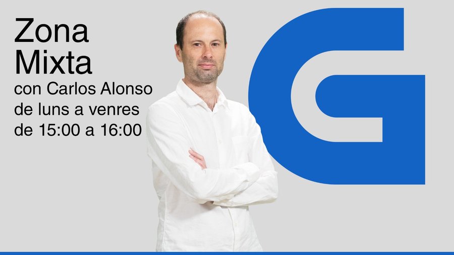 🕒 Ás 15h fin de festa de <a href="/RgZonamixta/">ZonaMixta RG</a> 🎙️ 
🏟️ Previa do <a href="/RCCeltaGL/">RC Celta en galego</a> - <a href="/Cadiz_CF/">Cádiz Club de Fútbol</a> de hoxe
⏲️ O <a href="/CDeportivoLugo/">Club Deportivo Lugo 🪓</a> aínda espera un dianteiro
🗣️ <a href="/theRosende/">Carlos</a> explica o caso <a href="/LP10oficial/">Lucas Pérez</a> 
🏖️ Felicitamos á mundialista <a href="/andreamiron17/">Andrea Mirón</a> 
🌪️ E pedimos a previsión do tempo no <a href="/mrcybaiona/">Monte Real Club de Yates de Baiona (MRCYB)</a>