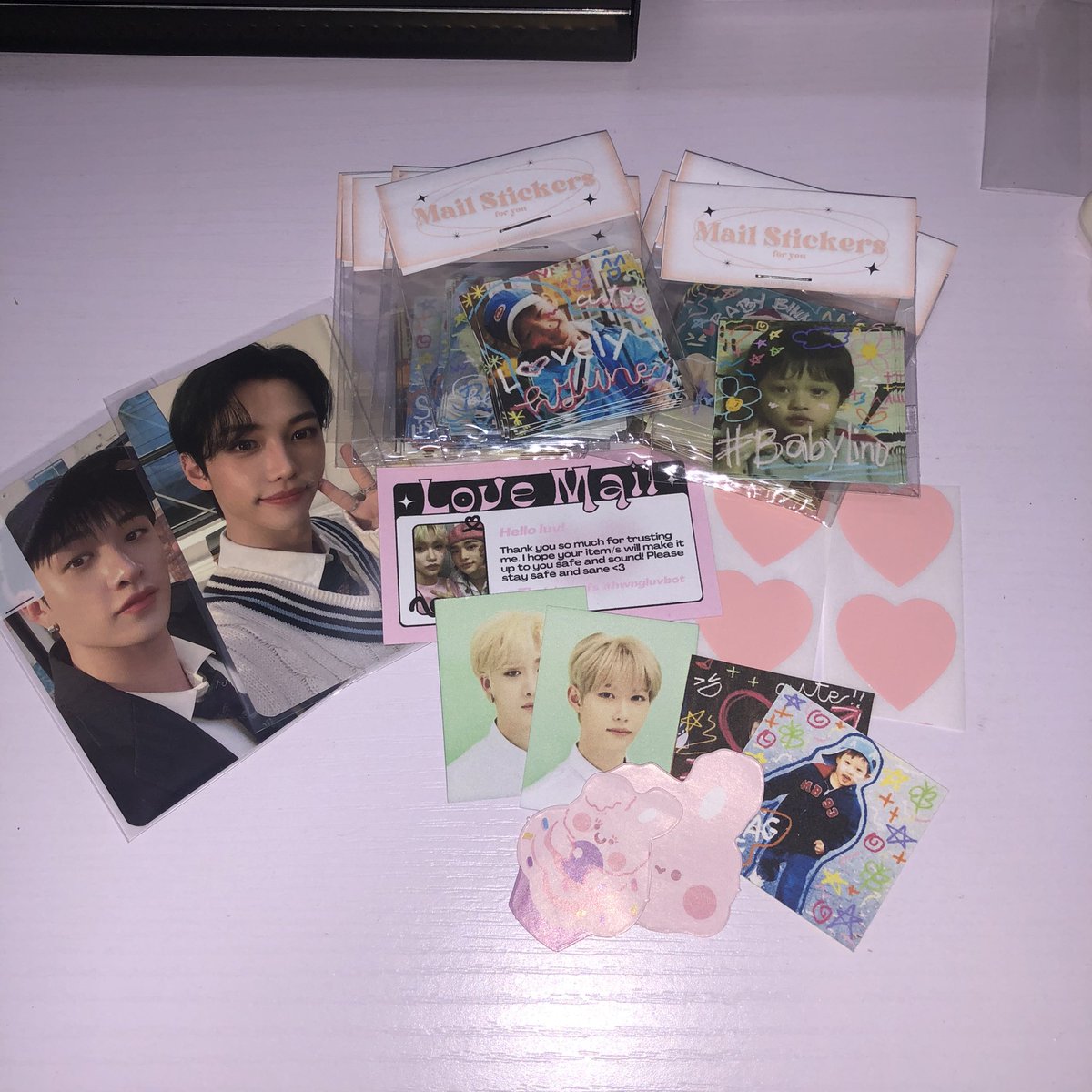 skzchancart's tweet photo. 《 #bokiemails 》
💌 @hwngluvbot #luiproofs
Hello ! My chanlix nacific r13 & skz bby stickers mail came home safely 🫶 thank you so much 😊 https://t.co/q2WU9k2Ihj