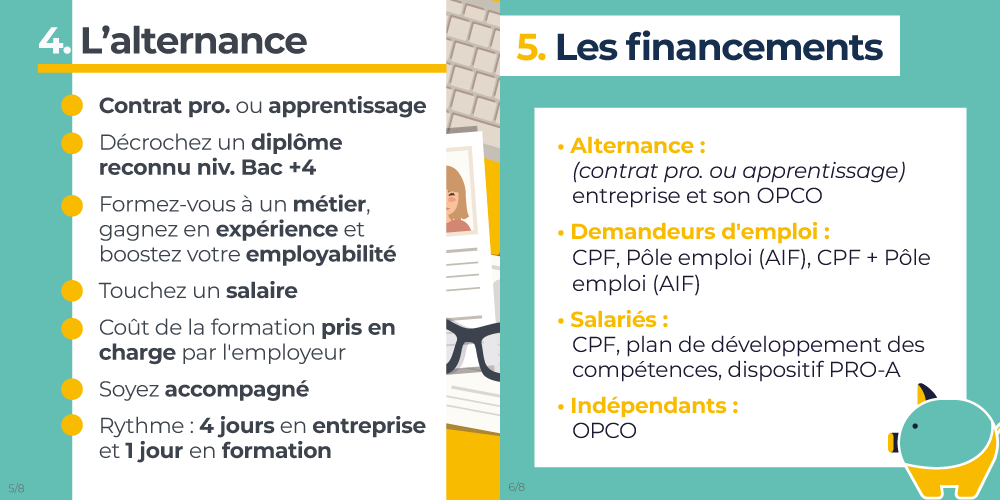 Andilcampus's tweet photo. 🎓 Diplôme Chef de projet Développement (niv. Bac +4)
💰 #Alternance (contrat pro. ou #apprentissage)
💰 Demandeurs d'#emploi : places Région (spé. Com.), CPF, AIF
💰 Autres profils : CPF, etc.
📅 Rentrée 13/10
🔗 https://t.co/x7RaAIJpoy

#php #nodejs #react #html #css #java #sql https://t.co/Tg4IRba39t