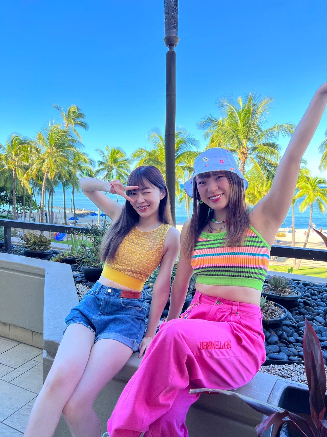 フワちゃんとサッシーがハワイ旅行！とっても楽しそう！