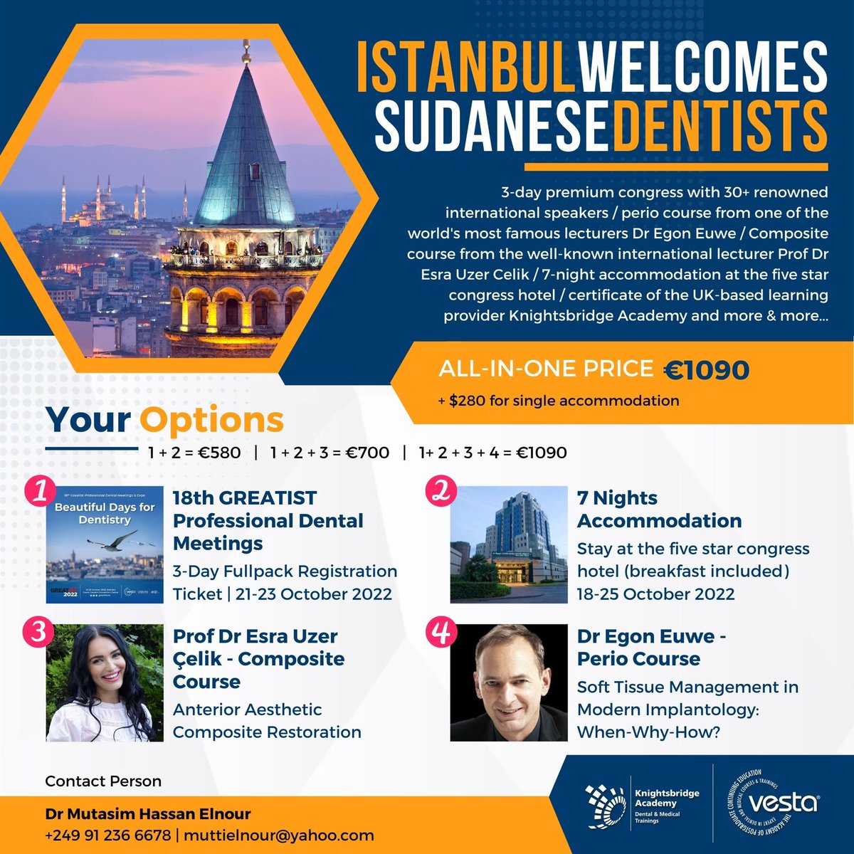 KnightsbridgeAc's tweet photo. This unique learn &amp; travel programme consists of congress participation, hands-on courses and a mini-holiday. 

It also aims to teach the participants new periodontic and aesthetic techniques which help their practices to get perfect results.
https://t.co/ERDfiDFj9o https://t.co/ISv22BJDs3