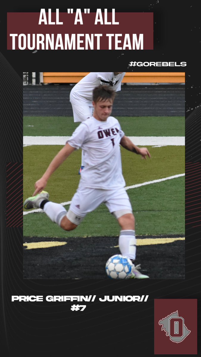 Congrats to Price Griffin on being named to the All "A" Region All Tournament Team! @rebels_nation