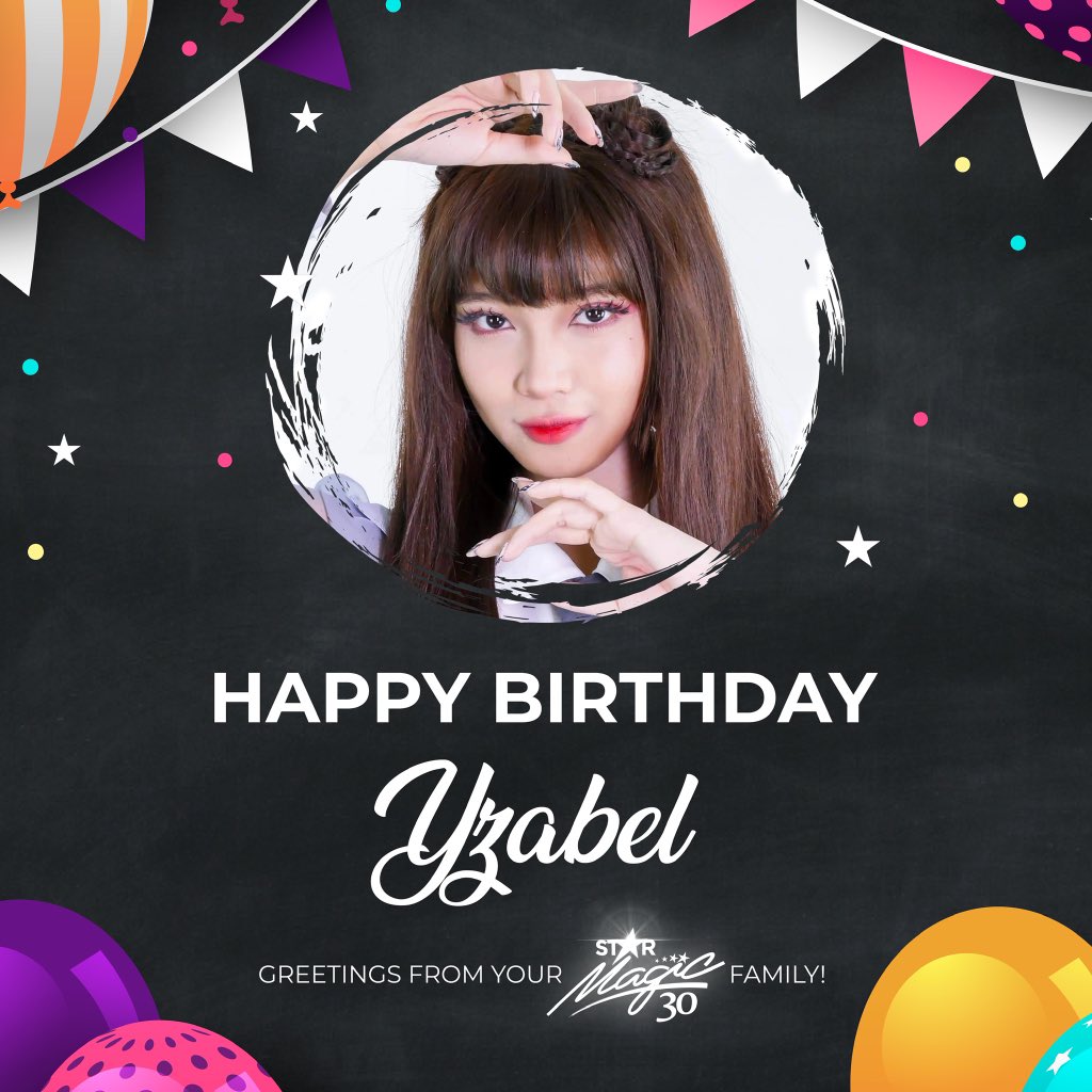 Happy Birthday, Yzabel!
May all your wishes come true.
Love, your Star Magic family! ❤️