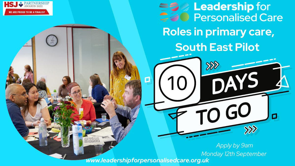 Leadership for Personalised Care Programme tweet media