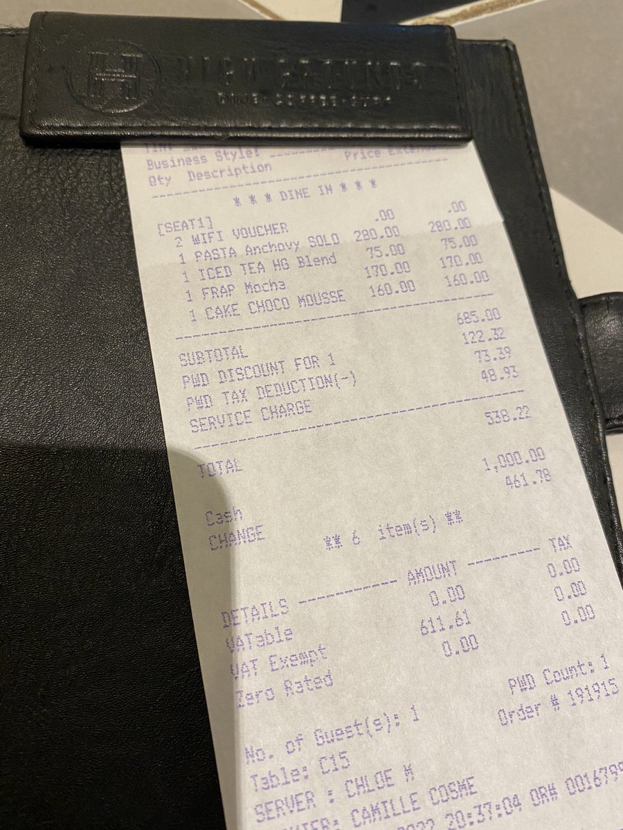 justchrio18's tweet photo. Power Card On! From 700+ down to 538 nalang. #PWDdiscount ๐ https://t.co/dHXG4MskH3