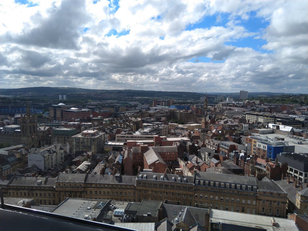 URBaNEregen's tweet photo. A few more views from yesterday's climb to the roof of #BankHouse #Newcastle @bandkbuild https://t.co/VHY9dF26JO