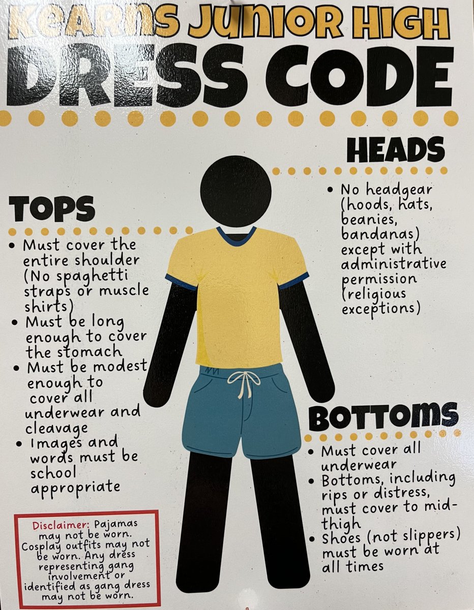 Good Morning Panthers! This is just a friendly reminder on the dress code and cell phone policies. Please see the posters below. Have a great day!