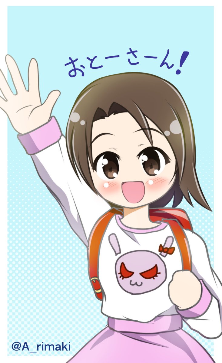 ガルパンキャラの子供時代の姿が話題になってるので自分が描いた澤梓ちゃんの子供時代の絵も載せておきます。

#ガルパン #garupan #ガルパン10周年 