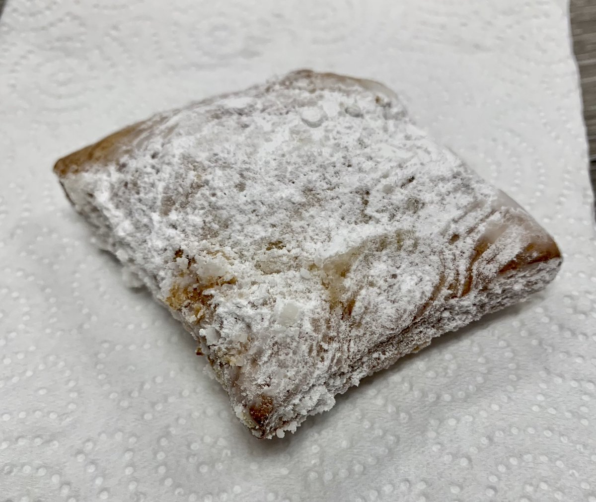 Nothing like a beignet for breakfast from my “best friend at work” &amp; in real life ♥️ <a href="/giles_BCE/">Emily Giles</a> #BESTatBCE
