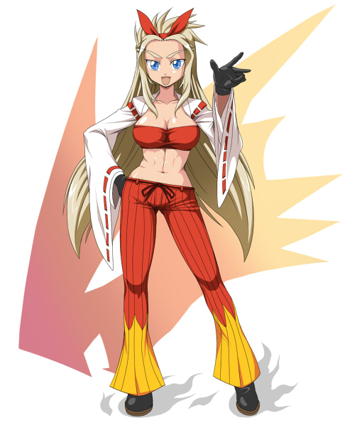 お気に入りのバシャーモ擬人化再掲しとく 