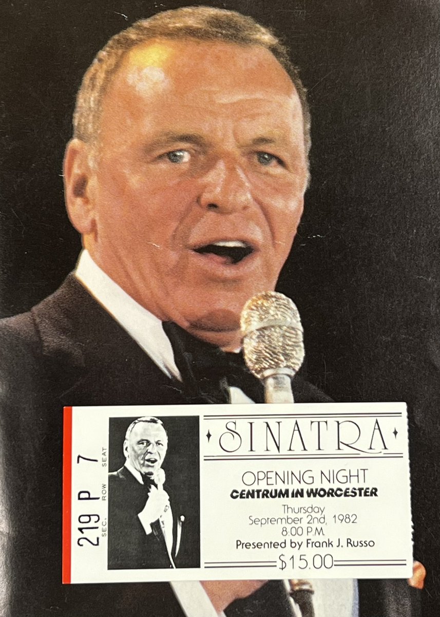 CraigSemon's tweet photo. 40 years ago, tonight was the big night.
#Sinatra #Centrum #Callas #Worcester #OpeningNight
No more little town blues
#CentrumMemories
#CentrumTop40
#CentrumAt40 https://t.co/KnHyJuTiXM