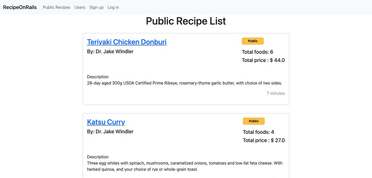 mavericks_db's tweet photo. This week, my coding partner @eidHachem1 and I built a simple recipe app using Ruby on Rails in @microverseinc.

Source Link:
https://t.co/Dj5MoinlGS
Heroku Link:
https://t.co/MjqzLN86RV

#microverse #rubyonrails #recipe #project https://t.co/ubQaxj05eQ