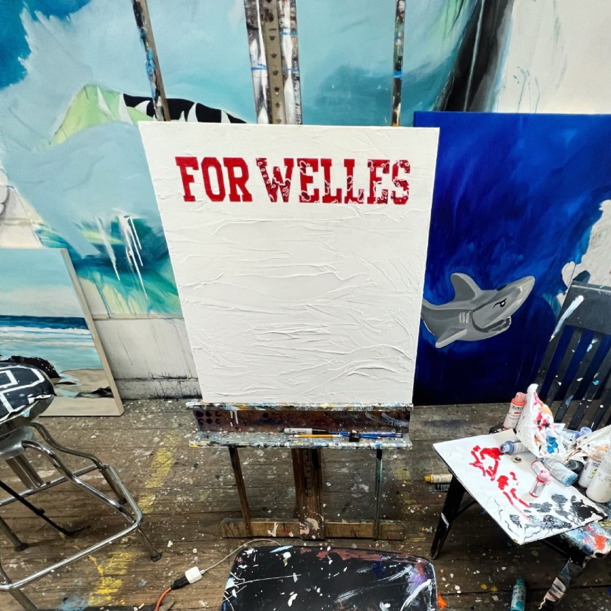 Endstate partnered with former <a href="/BCFootball/">Boston College Football</a> player <a href="/jetskishane/">Shane Leonard</a> to paint the background for the Red Bandanna Sneaker NFT.

Stay tuned for the full artwork reveal...