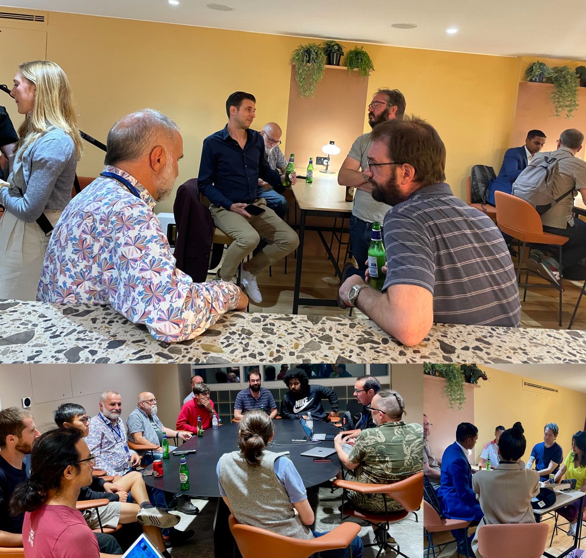 trilitech's tweet photo. Here's a little snapshot form our September #TezosMeetup last night! It was great to see familiar faces and meet new ones.
A big thank you to @claudebarde for the teaching session and Norts from @hello_nftpeeps for the case study! 🙏
#Tezos #Web3 #Entrepreneur #Developer https://t.co/Go2E1qHQqJ