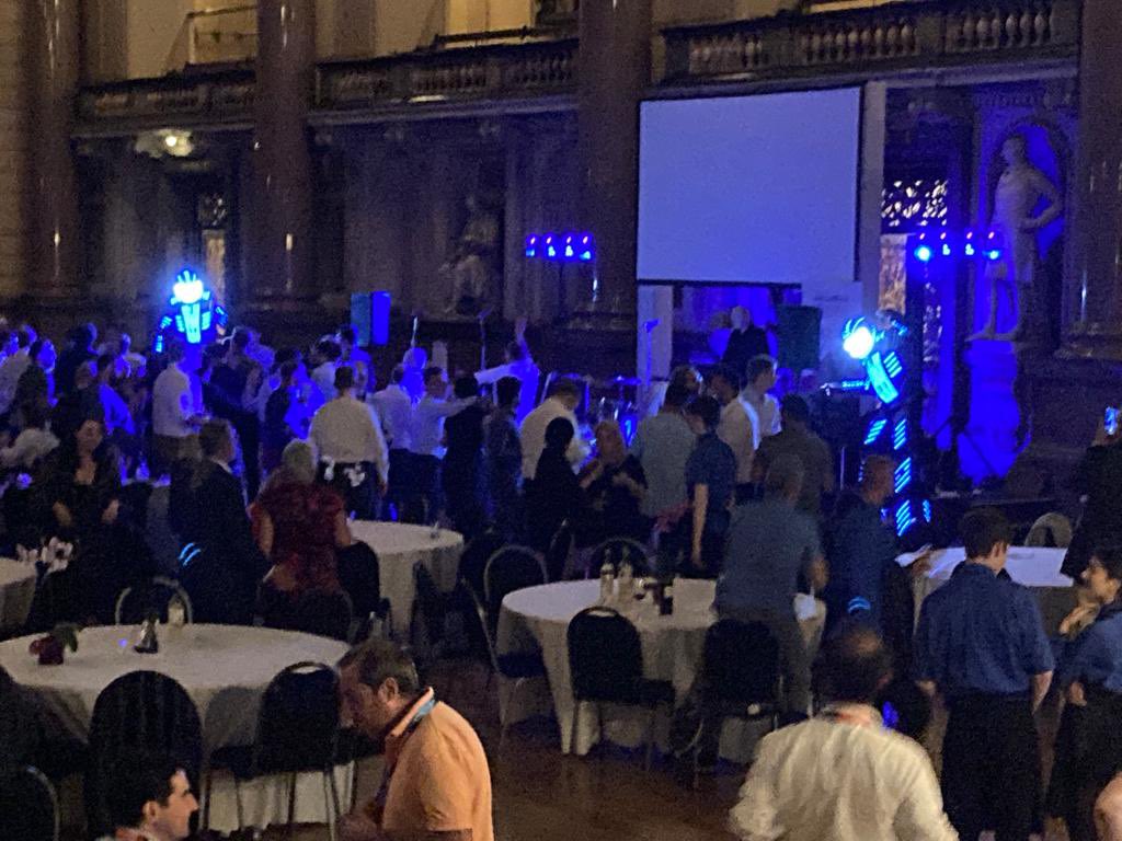 CarringtonsLtd's tweet photo. Concluding #LINAC2022 was a conference banquet at the fabulous @SGHLpool
There was plenty of entertainment on the night with magicians, stilt walkers and The Cheatles 🎶
All the team at Carringtons really enjoyed catering at this fantastic event. https://t.co/jmqc29RLFT
