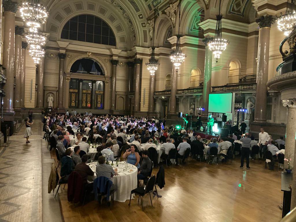 CarringtonsLtd's tweet photo. Concluding #LINAC2022 was a conference banquet at the fabulous @SGHLpool
There was plenty of entertainment on the night with magicians, stilt walkers and The Cheatles 🎶
All the team at Carringtons really enjoyed catering at this fantastic event. https://t.co/jmqc29RLFT