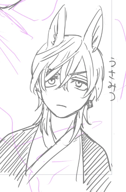 🐰ミミ生やしても違和感がない 