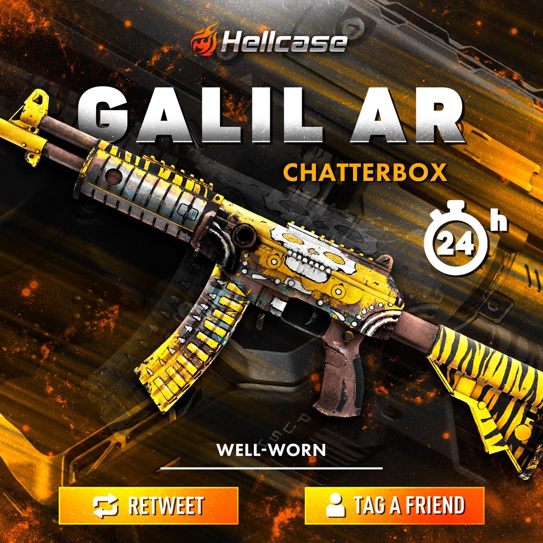hellcase's tweet photo. 🎁 FAST GIVEAWAY 🏁

👇 Tag The Best Friend &amp; Like
🚀 Follow us
🔥 Retweet this post
😎 The last winner was @Valdau1 

#hellcase #csgo #csgoskin #csgoskins #csgoskinsgiveaway #csgocases #csgocase #hellcasegiveaway #csgoskinsfree #csgoskinsgiveaway https://t.co/uFXwxfhR0t