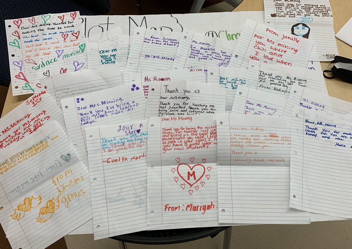 KatieMining's tweet photo. I sent our coffee order to the wrong Starbucks. I opened the hood rather than the trunk. The copy machine canceled my job. I went to my box and there I found 22 thank you notes Ss! My why reminded me that the little things aren’t keeping me from making a big impact.#jmsway https://t.co/TAB8b1fGbM