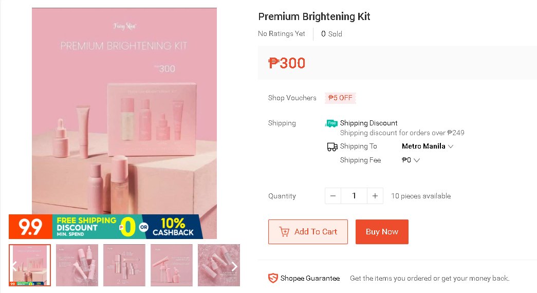 Hi commstwt! My mom is an authorized seller of fairy skin products po. Meron siyang shop sa shopee :)) Buy na kayo! 
-  a simple like and rt will help hihi - 
shopee.ph/jesidineros71?…