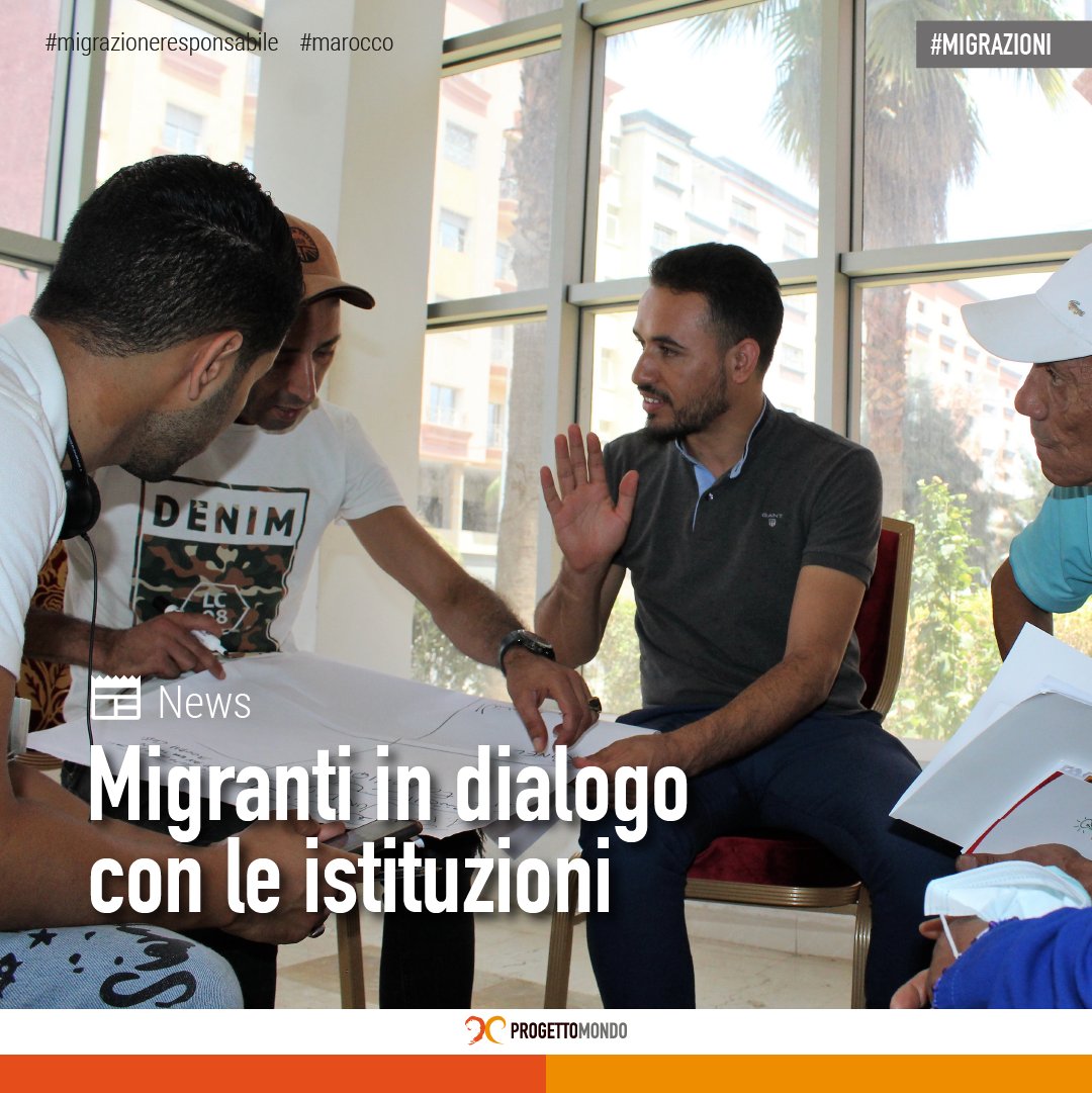 Dialogo, confronto e condivisione sono state le fondamenta dell’evento promosso da Progettomondo nella Camera dell’Agricoltura di Béni Mellal, in occasione della Giornata Nazionale del #Migrante in #Marocco del 10 agosto.

L'articolo completo 👉bit.ly/3AKBES9