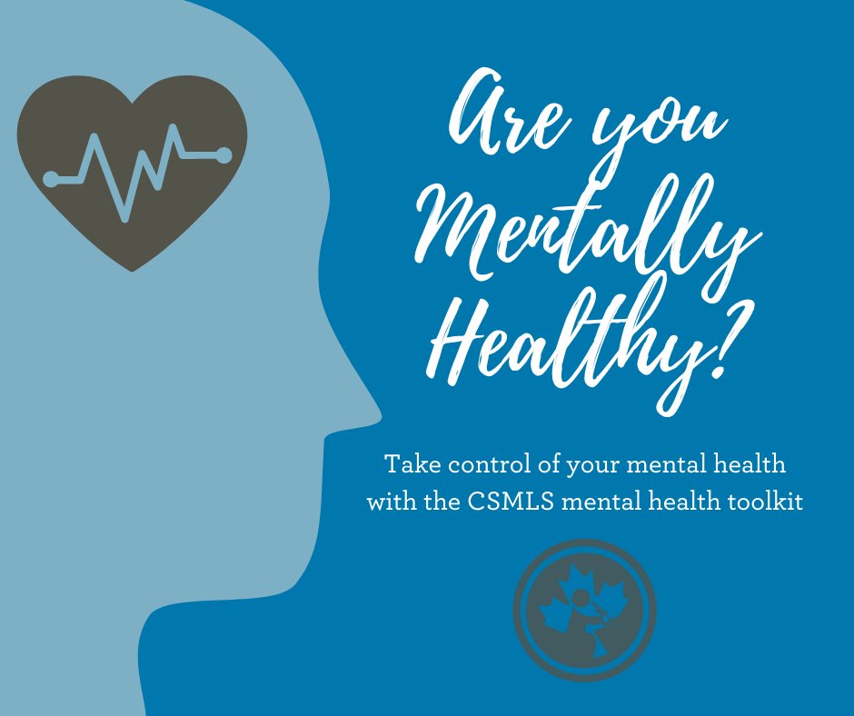 Back to school is here and while it’s an exciting time, #MedLab students face unique #MentalHealth challenges. The CSMLS Mental Health Toolkit provides resources and information on how to support your mental wellness: bit.ly/31OoIuv