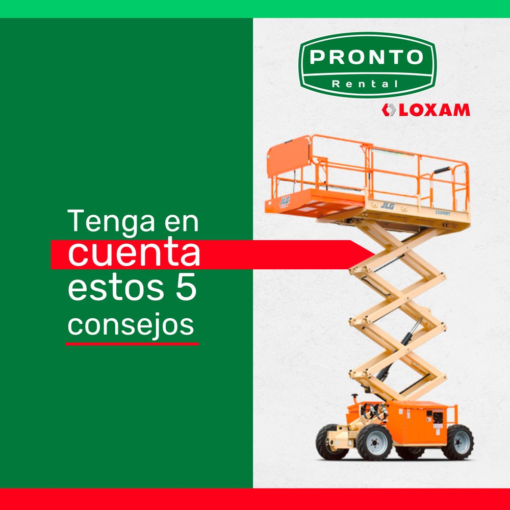 ProntoRentalCo's tweet photo. 1️⃣ Siga el manual de operaciones. 📓
2️⃣ Haga un chequeo visual completo antes de empezar. 👀
3️⃣ Use todos los equipos y ropa de protección necesarios. 👷🏻🥾🧤
4️⃣ Tenga la señalización correcta para que todos sepan que está funcionando. 🚧
5️⃣ Evite los afanes. 🤚🏽 https://t.co/kMwBMpsNn8
