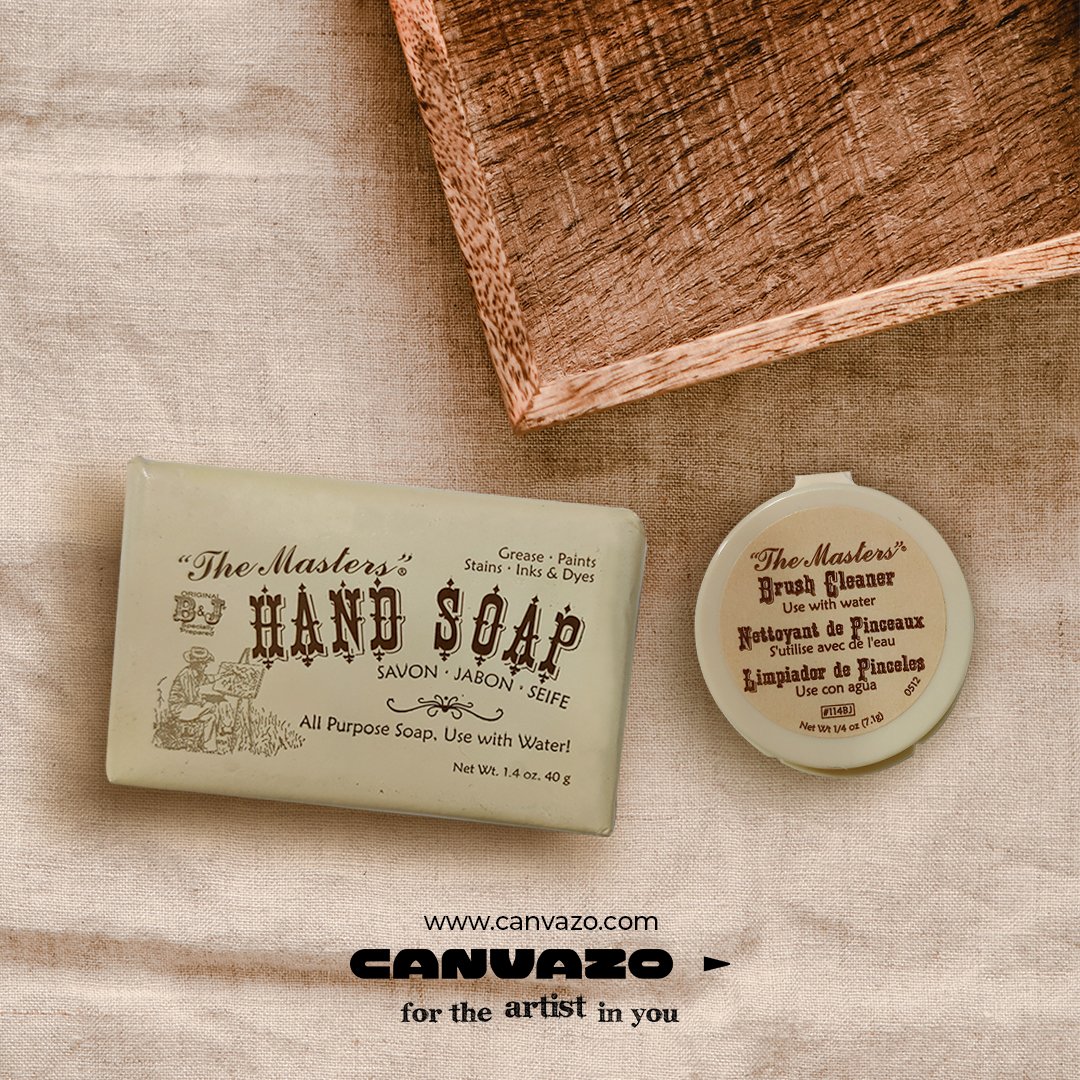 thecanvazo's tweet photo. The Masters brush cleaner and hand soap has been relied on by painters for their after painting clean ups since 1979!!!
#Canvazo #generals #themasters #soap #handsoap #cleaner #brushcleaner #paintckeaner #paints #painting #afterpainting #art #artsupplies #artmaterials #artstore https://t.co/bCqesUyRG3