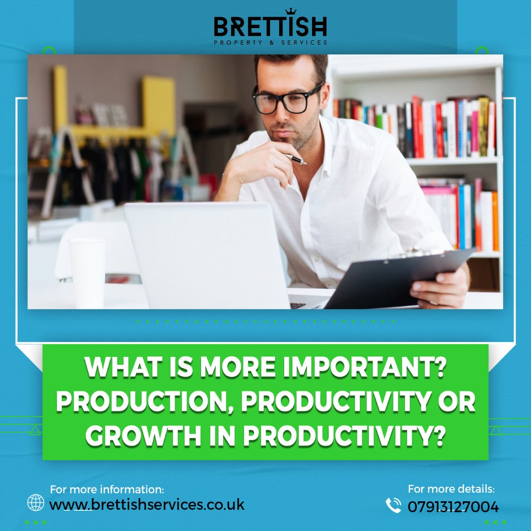 BrettishS's tweet photo. As a Manager or business owner, what should be most important to you? “Production, Productivity, Productivity Growth”
&amp; “Why”?
#productivity #keytosuccess #unlockyourpotential #potentials #why #businessgrowth #wealthbuilding #wealthmindset #dailypost #mindset #scaling https://t.co/sqoJFmI0es
