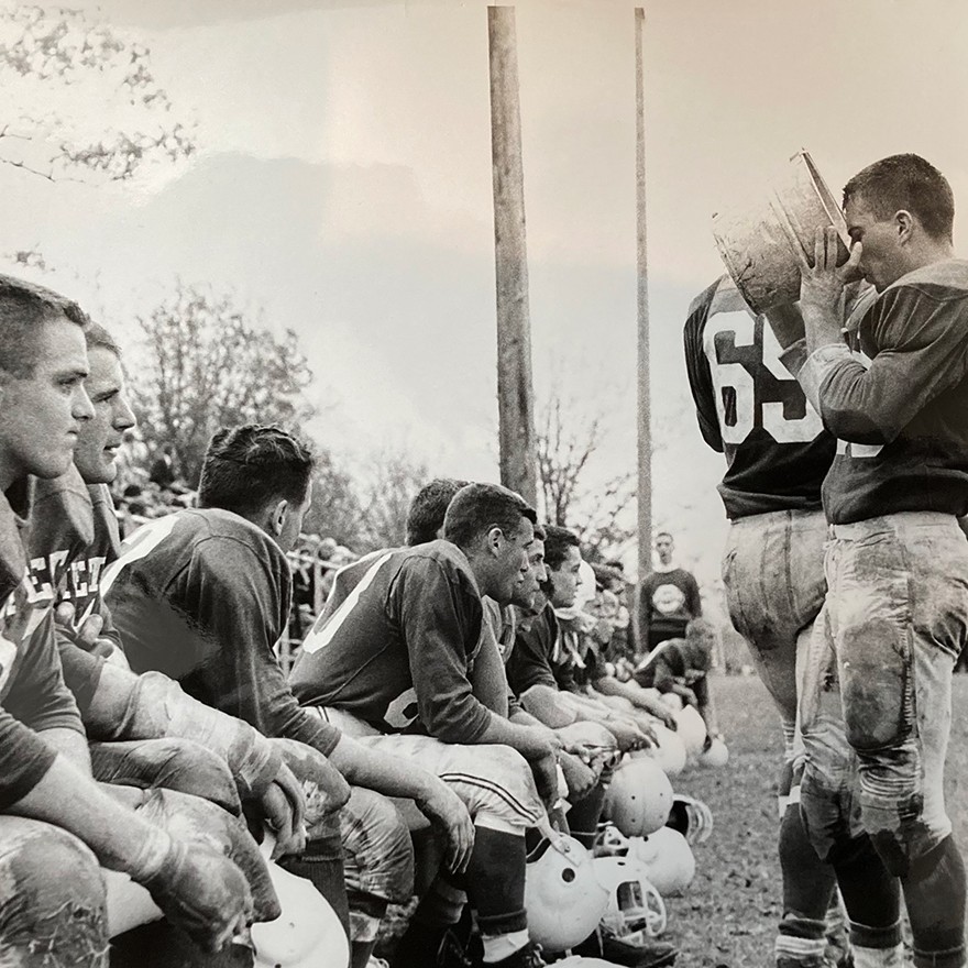 OC_Archives's tweet image. Are you looking forward to our first football game of the season? Our football players have been working and training hard, but remember to make sure you stay hydrated like our past players did.
