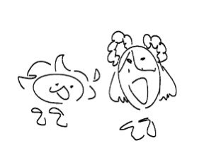 anyways luz &amp; xiangling and their best buddies doodles 