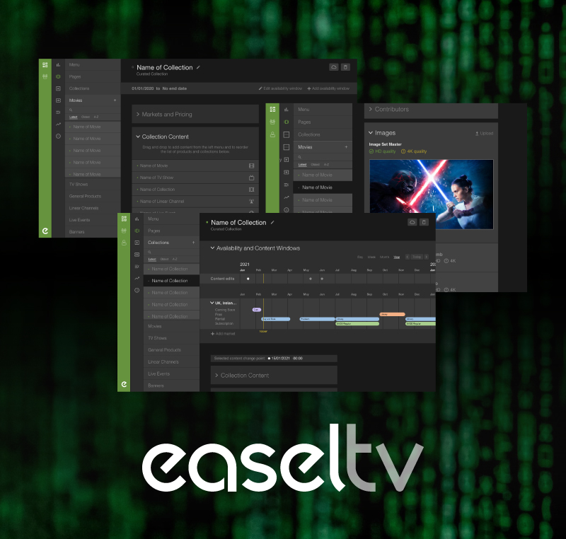 easeltv's tweet photo. Imagine being able to refine your #streaming service for everyone. Too often clever algorithms refine a service for the majority; when you've gone as far as you can, come and see us.

Welcome to our new platform - the future of streaming. https://t.co/0BPuEh3u9l https://t.co/1pWpVeIYXS